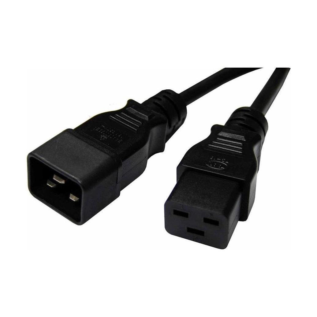 8Ware 3m IEC-C19 to IEC-C20 Male to Female Power Extension Cable Lead 15A