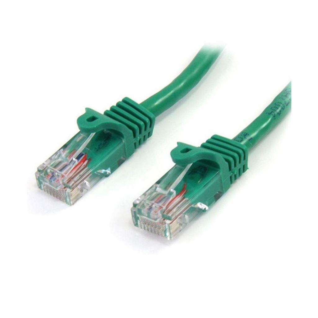 8ware CAT5e 2m Green RJ45 Ethernet Patch Cord 26AWG