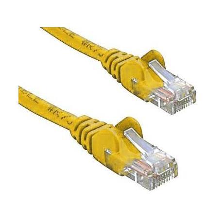 8ware CAT5e 2m Yellow RJ45 Ethernet Patch Cord 26AWG