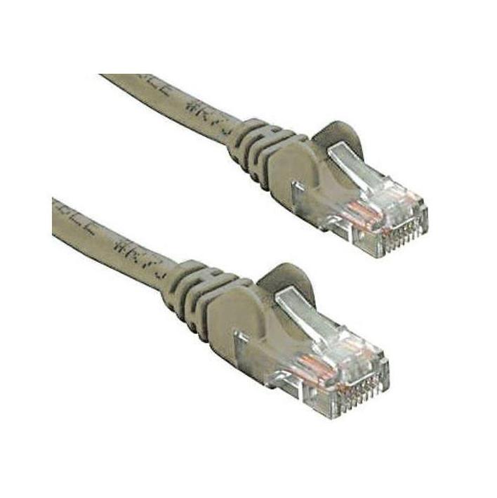 8Ware CAT5e Cable 25cm Grey RJ45 Ethernet Patch Cord 26AWG