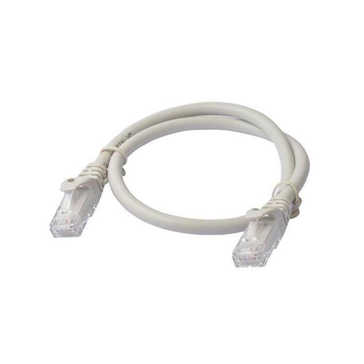 8Ware CAT6 0.5m Grey RJ45 Ethernet Patch Cord 26AWG