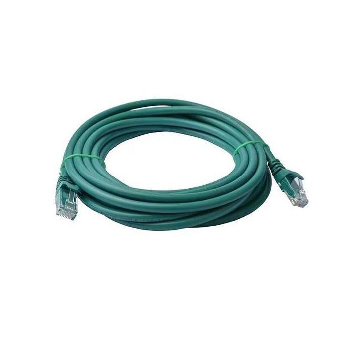 8ware CAT6 3m Green RJ45 Ethernet Patch Cord 26AWG
