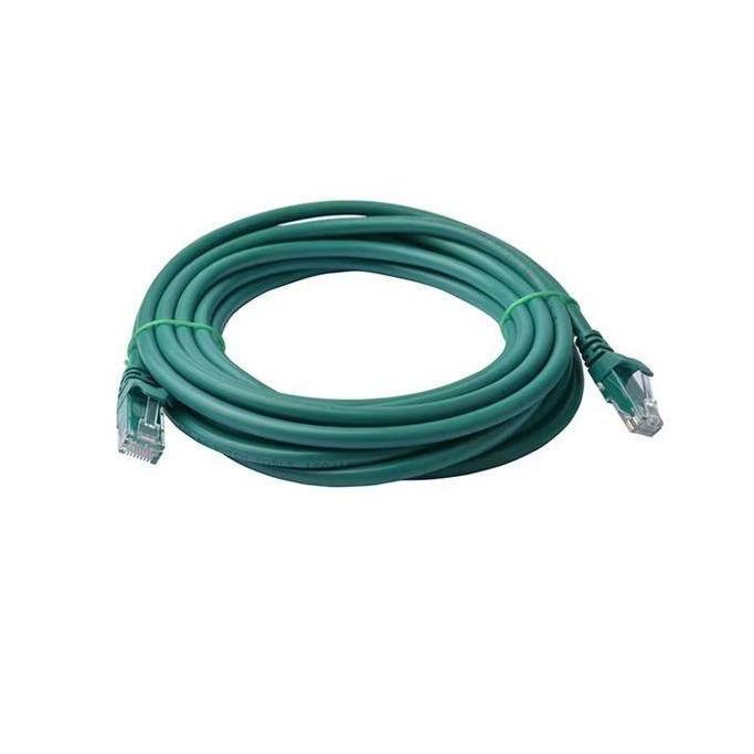 8ware CAT6 5m Green RJ45 Ethernet Patch Cord 26AWG