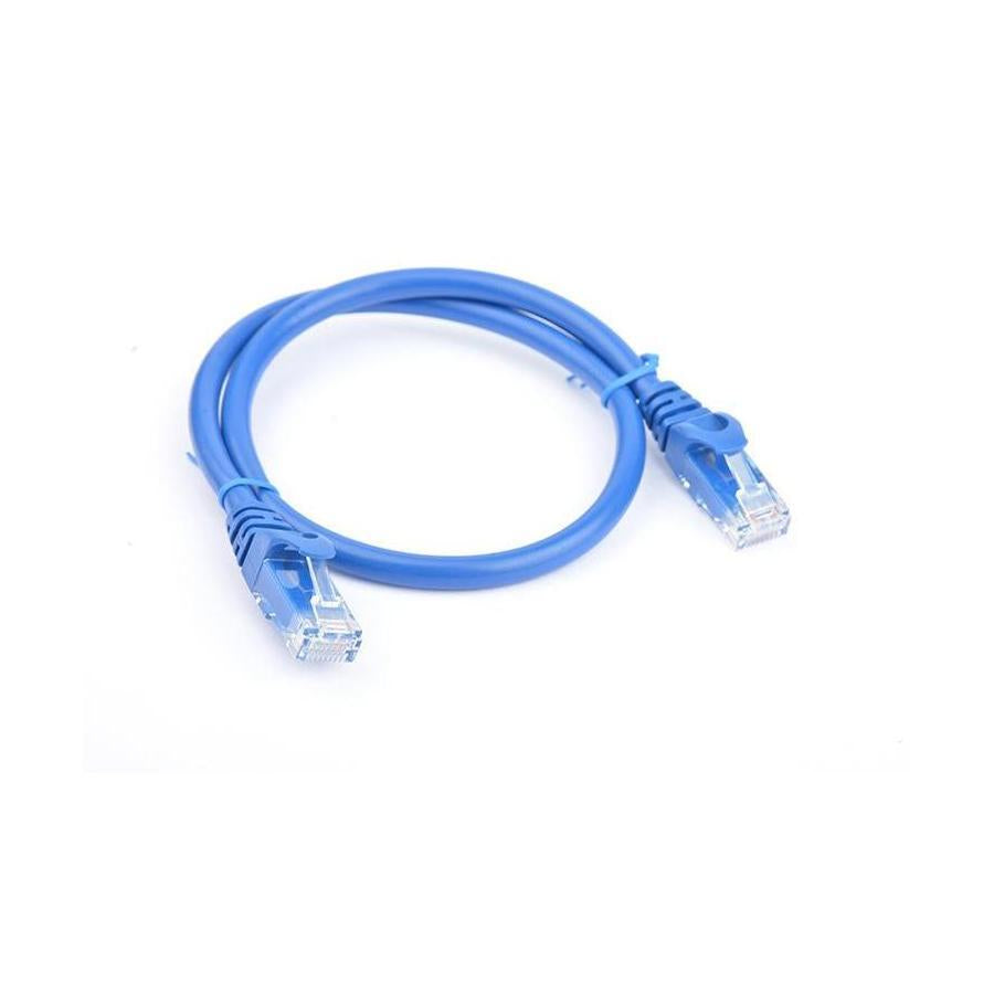 8ware CAT6A 0.25M Blue RJ45 Ethernet Patch Cord Snagless