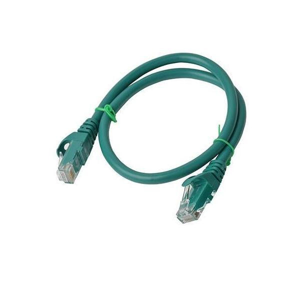 8Ware CAT6A 0.25M Green RJ45 Ethernet Patch Cord Snagless