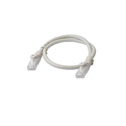 8Ware CAT6A 0.5M Grey RJ45 Ethernet Patch Cord Snagless