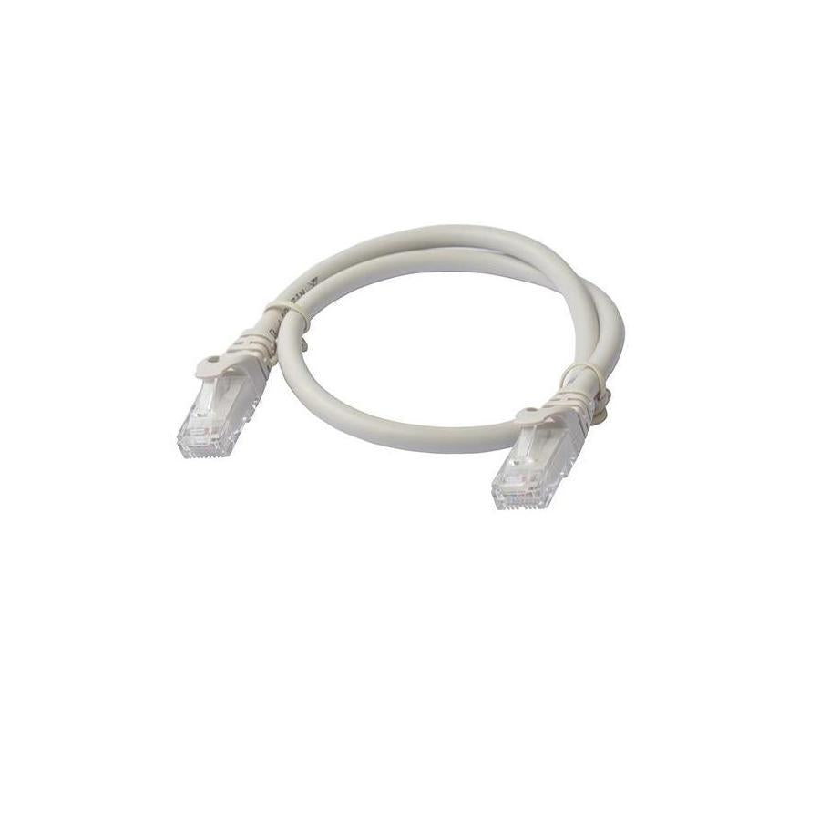 8Ware CAT6A 0.5M Grey RJ45 Ethernet Patch Cord Snagless