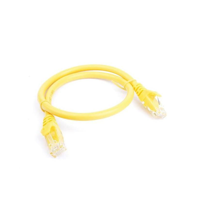 8Ware CAT6A 0.5M Yellow RJ45 Ethernet Patch Cord Snagless