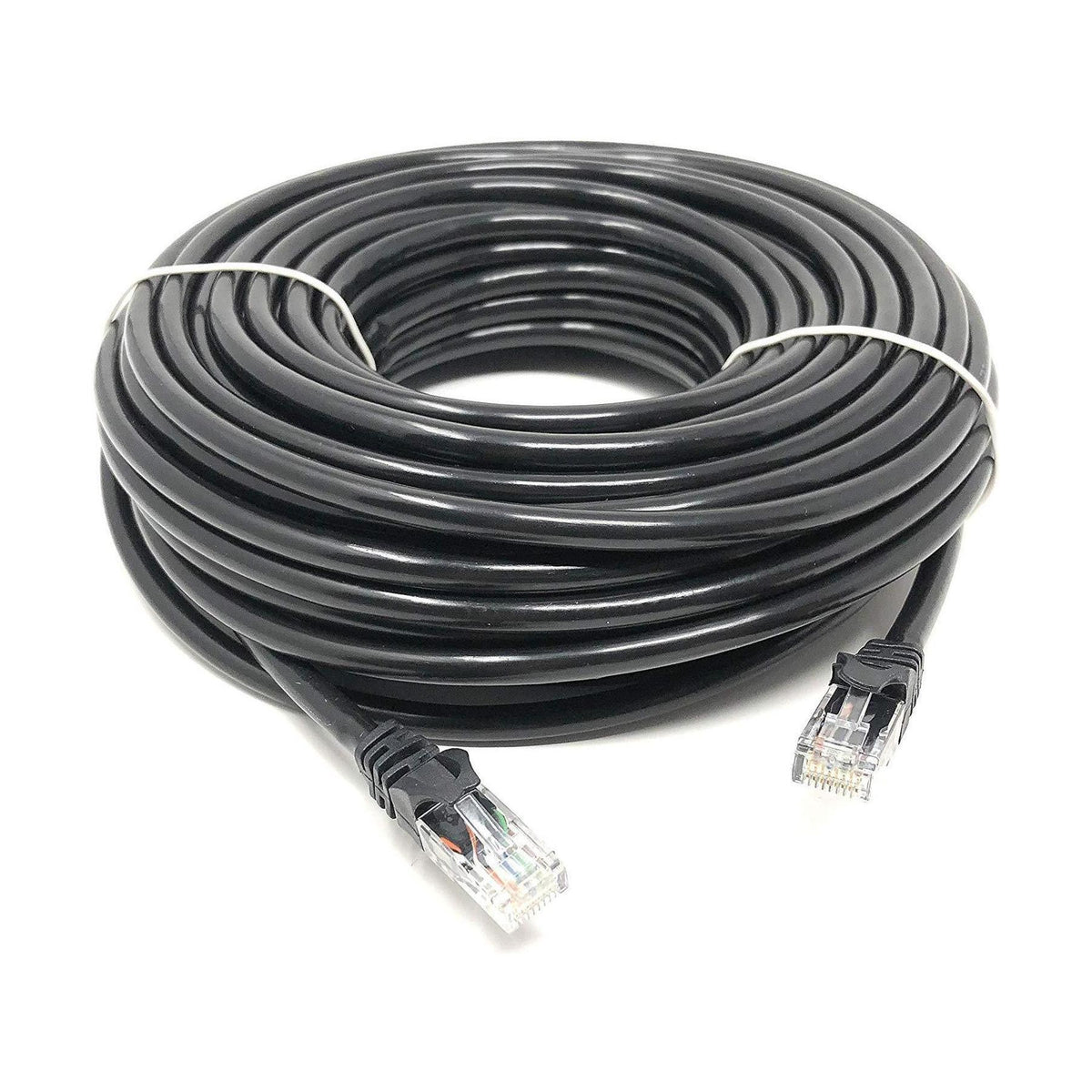 8Ware CAT6A 10M Black RJ45 Ethernet Patch Cord Snagless