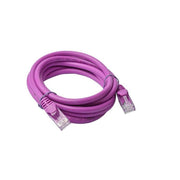 8Ware CAT6A 2M Purple RJ45 Ethernet Patch Cord Snagless