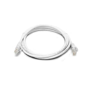8Ware CAT6A 2M White RJ45 Ethernet Patch Cord Snagless