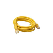 8Ware CAT6A 2M Yellow RJ45 Ethernet Patch Cord Snagless