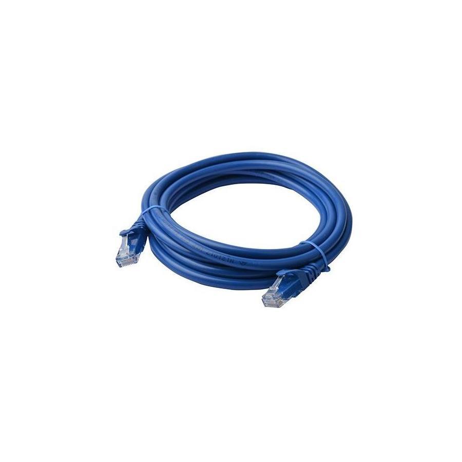 8ware CAT6A 3m Blue RJ45 Ethernet Patch Cord Snagless