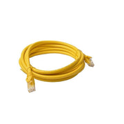 8Ware CAT6A 3M Yellow RJ45 Ethernet Patch Cord Snagless