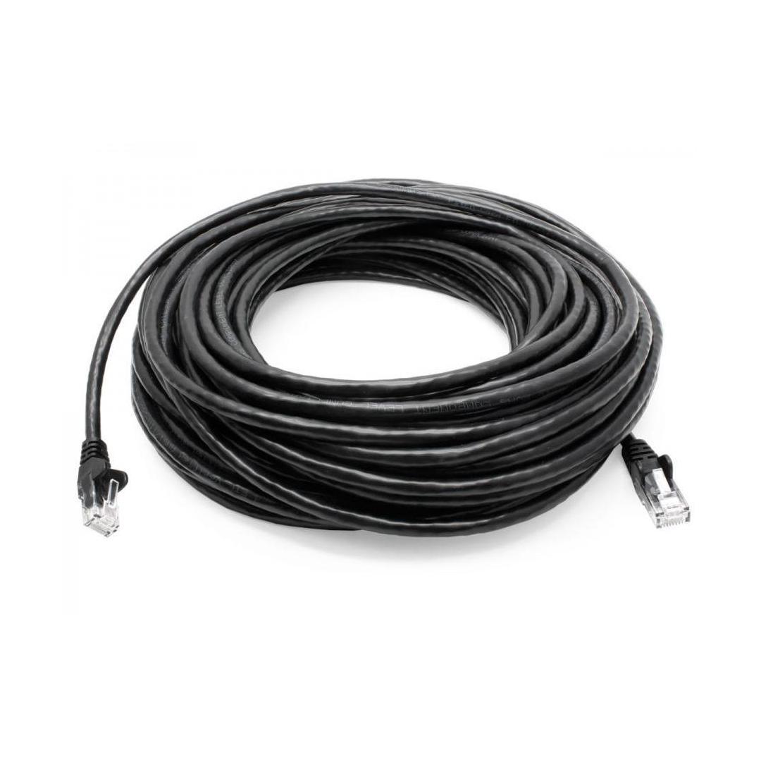 8Ware CAT6A 40m Black RJ45 Ethernet Patch Cord Snagless