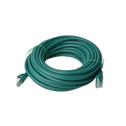 8Ware CAT6A 50M Green RJ45 Ethernet Patch Cord Snagless