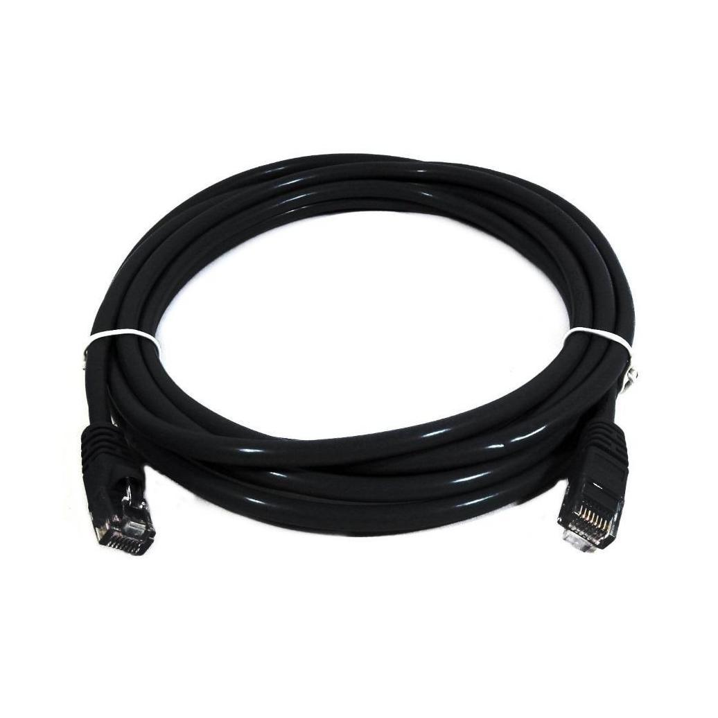 8Ware CAT6A 5M Black RJ45 Ethernet Patch Cord Snagless