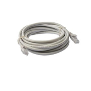 8Ware CAT6A 5M Grey RJ45 Ethernet Patch Cord Snagless
