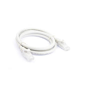 8Ware CAT6A Cable 1m Grey RJ45 Ethernet Patch Cord