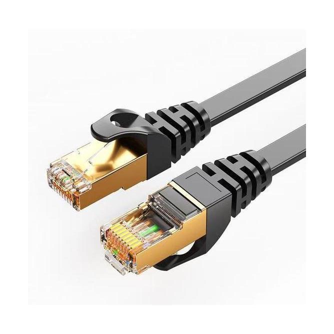 8Ware CAT7 Cable 2m Black RJ45 Ethernet Patch Cord