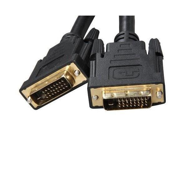 8Ware DVI-D Dual-Link Cable 5m Male to Male 28 AWG