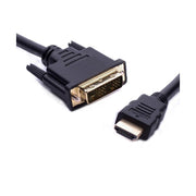 8ware HDMI to DVI-D Adapter Cable 2M Male to Male Gold Plated PVC Jacket