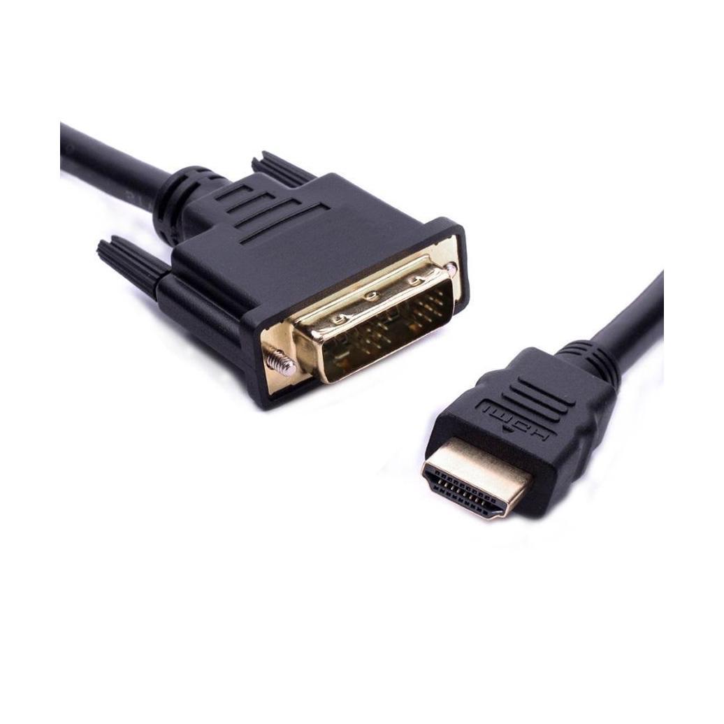 8ware HDMI to DVI-D Adapter Cable 2M Male to Male Gold Plated PVC Jacket