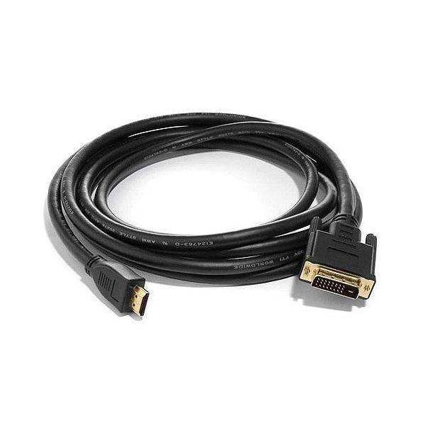 8ware HDMI to DVI-D Adapter Cable 3M Male to Male Gold Plated PVC Jacket