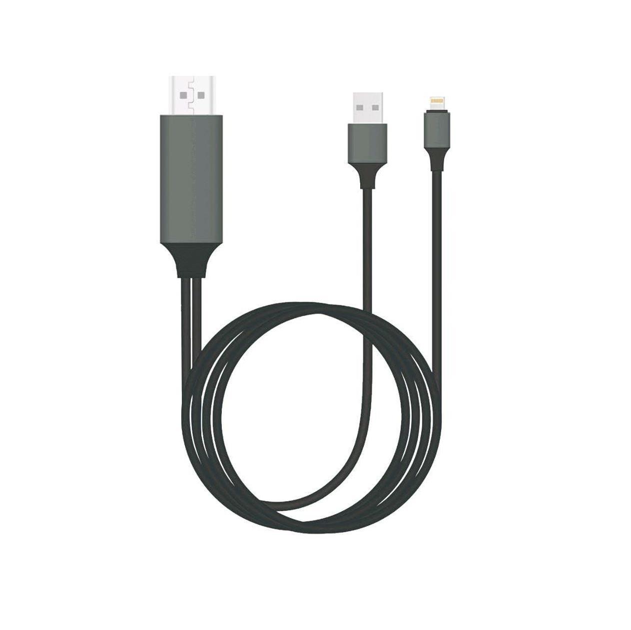 8ware HDMI to Lightning 2M Cable for iPhone iPad Retail Pack