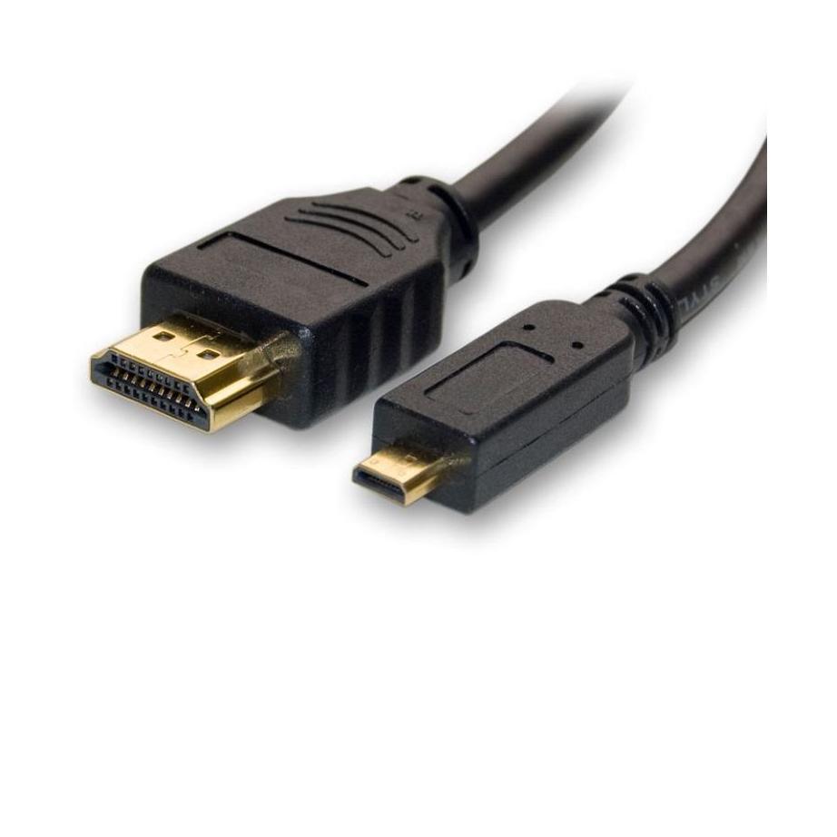8Ware Micro HDMI to HDMI Cable 1.5m with Ethernet Male to Male