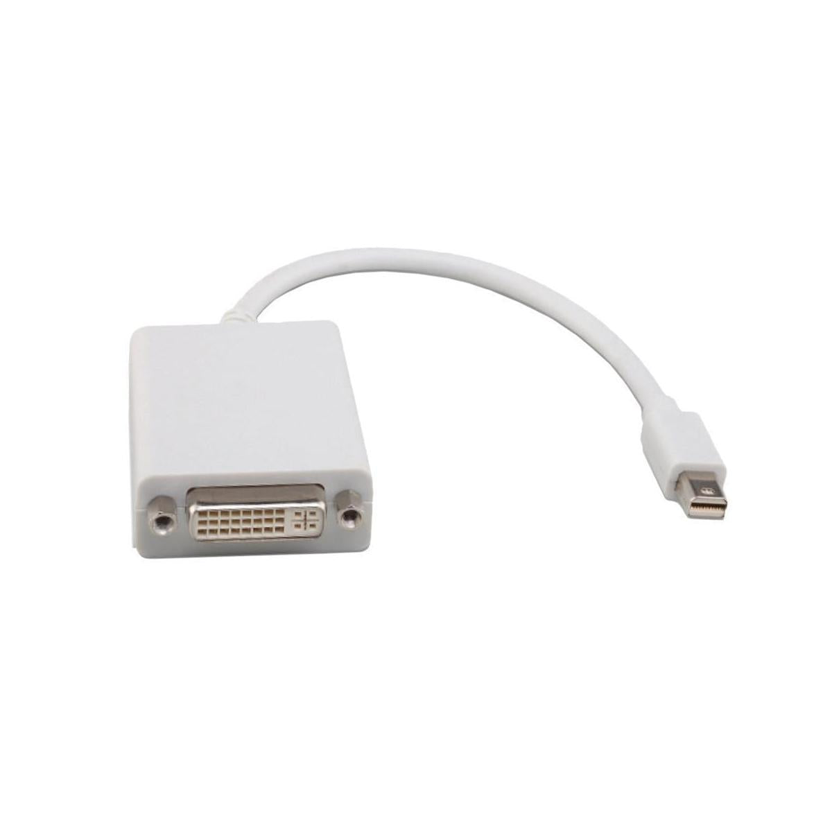 8ware Mini DisplayPort DP 20-pin to DVI 24+5-pin 20cm Adapter Cable