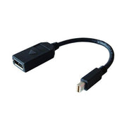 8ware Mini DisplayPort DP to DisplayPort DP Adapter Converter 20cm Nickel-Plated