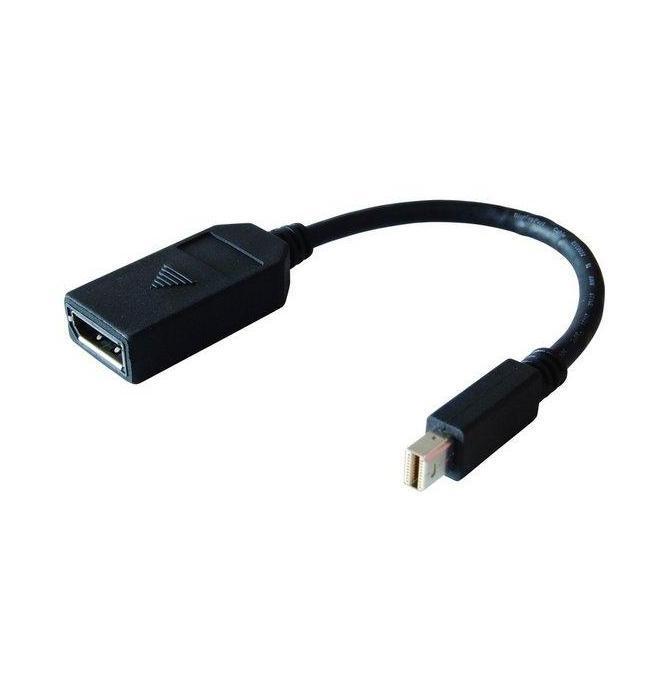 8ware Mini DisplayPort DP to DisplayPort DP Adapter Converter 20cm Nickel-Plated