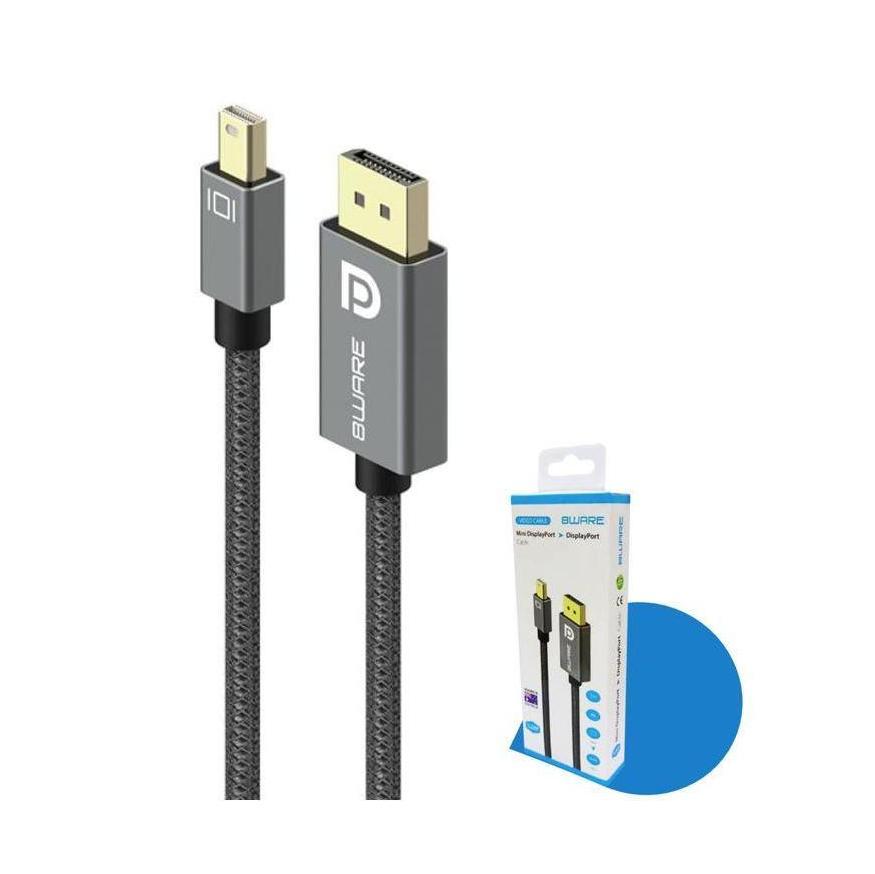 8ware Pro Series 4K 1M 60Hz Mini DisplayPort Male to Male Cable
