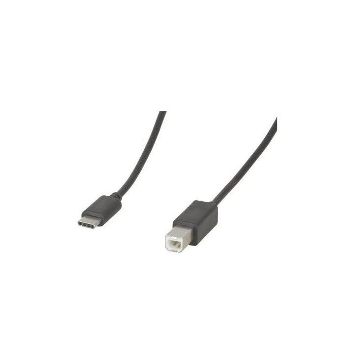 8Ware USB-B to USB-C Cable 1m 480Mbps