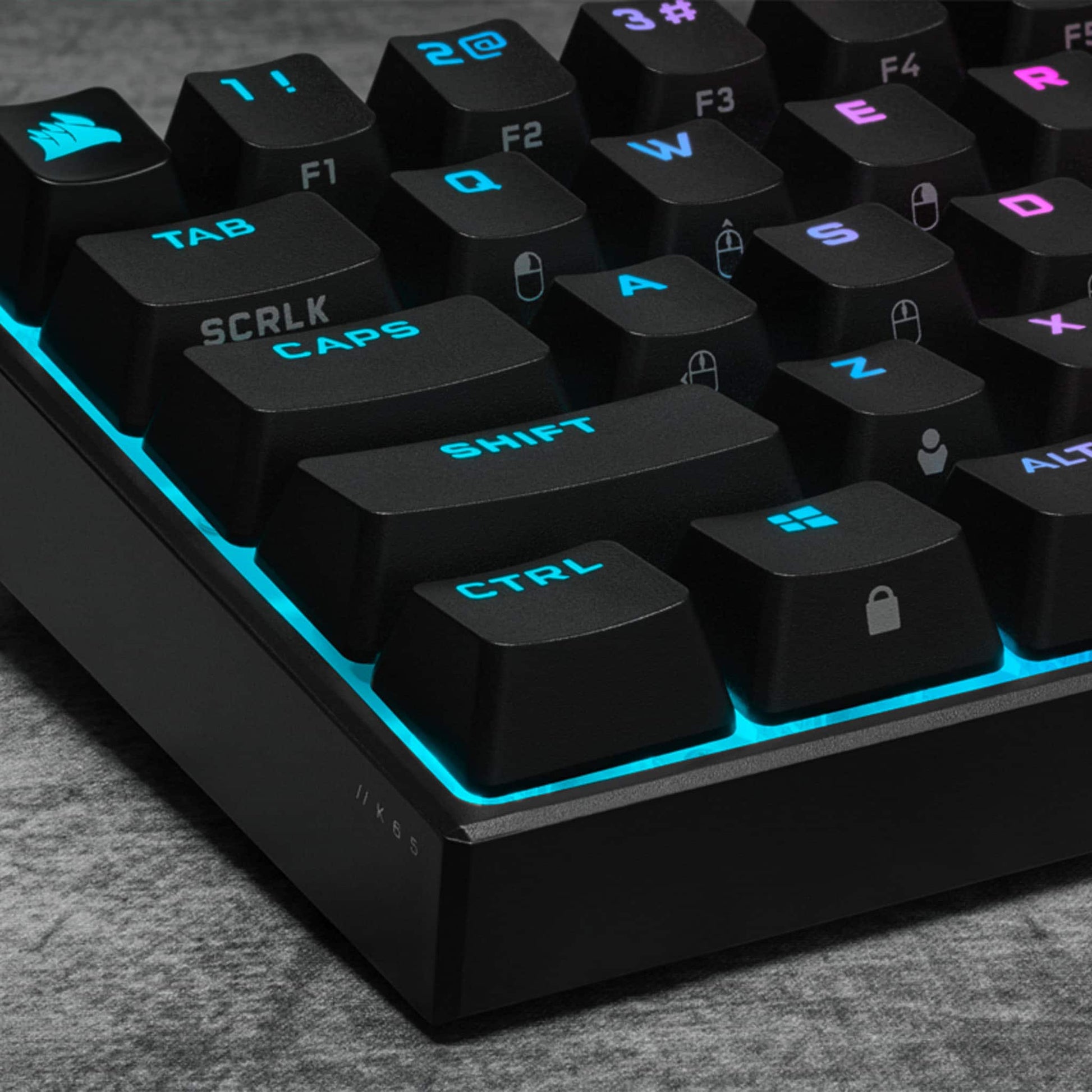 Corsair K65 RGB Mini Black Mechanical Gaming Keyboard