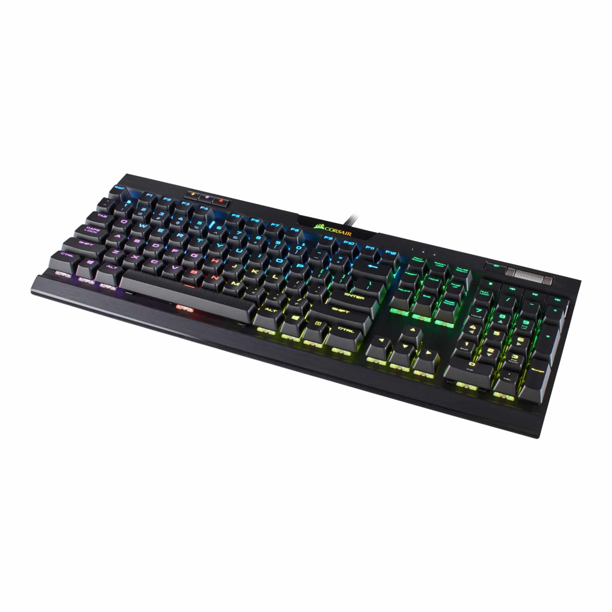 Corsair K70 RGB MK.2 Black Mechanical Gaming Keyboard - Cherry MX Red