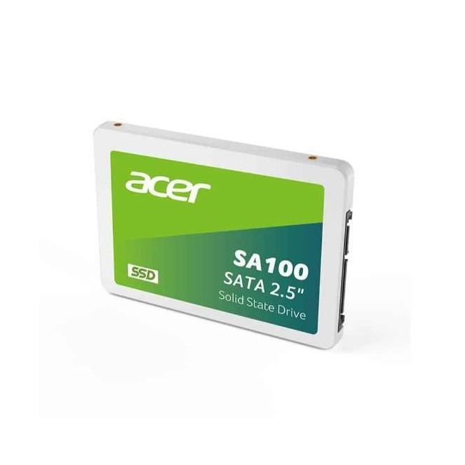 ACER SA100-480GB SSD 2.5 SATA Writing Speed 493 MB/s Reading Speed 560 MB/s B...