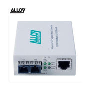 Alloy GCR2000SC.10 Gigabit Standalone Rackmount Media Converter Ethernet Dual...