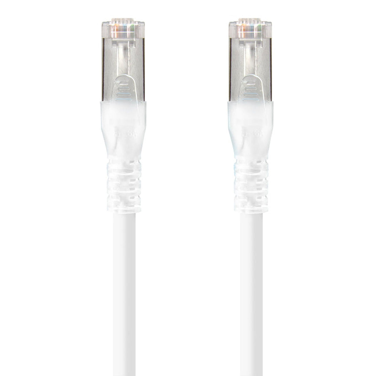 ALOGIC 0.5M White 10G CAT6A Shielded LSZH Network Cable