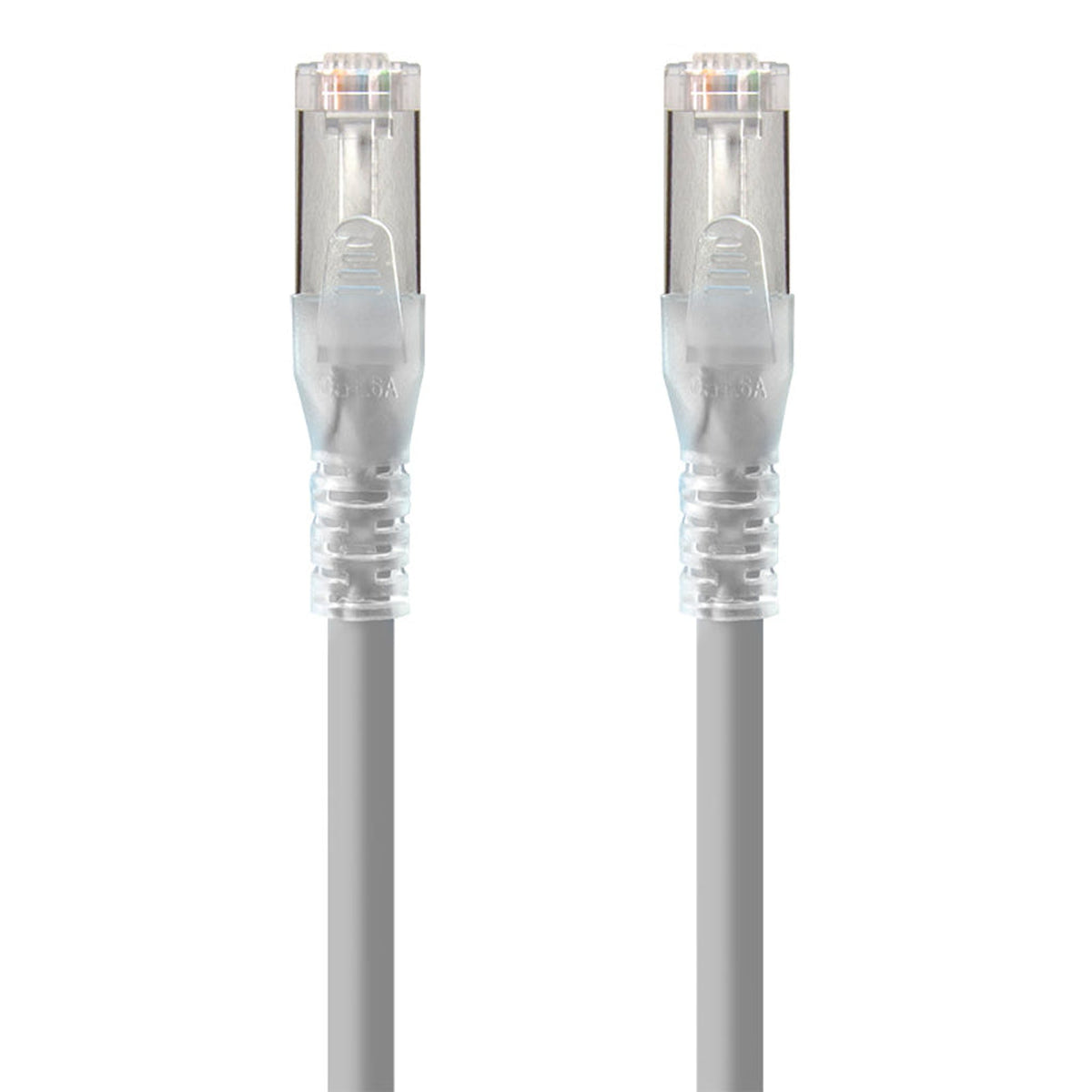 ALOGIC 2M Grey 10G CAT6A LSZH Shielded Network Cable