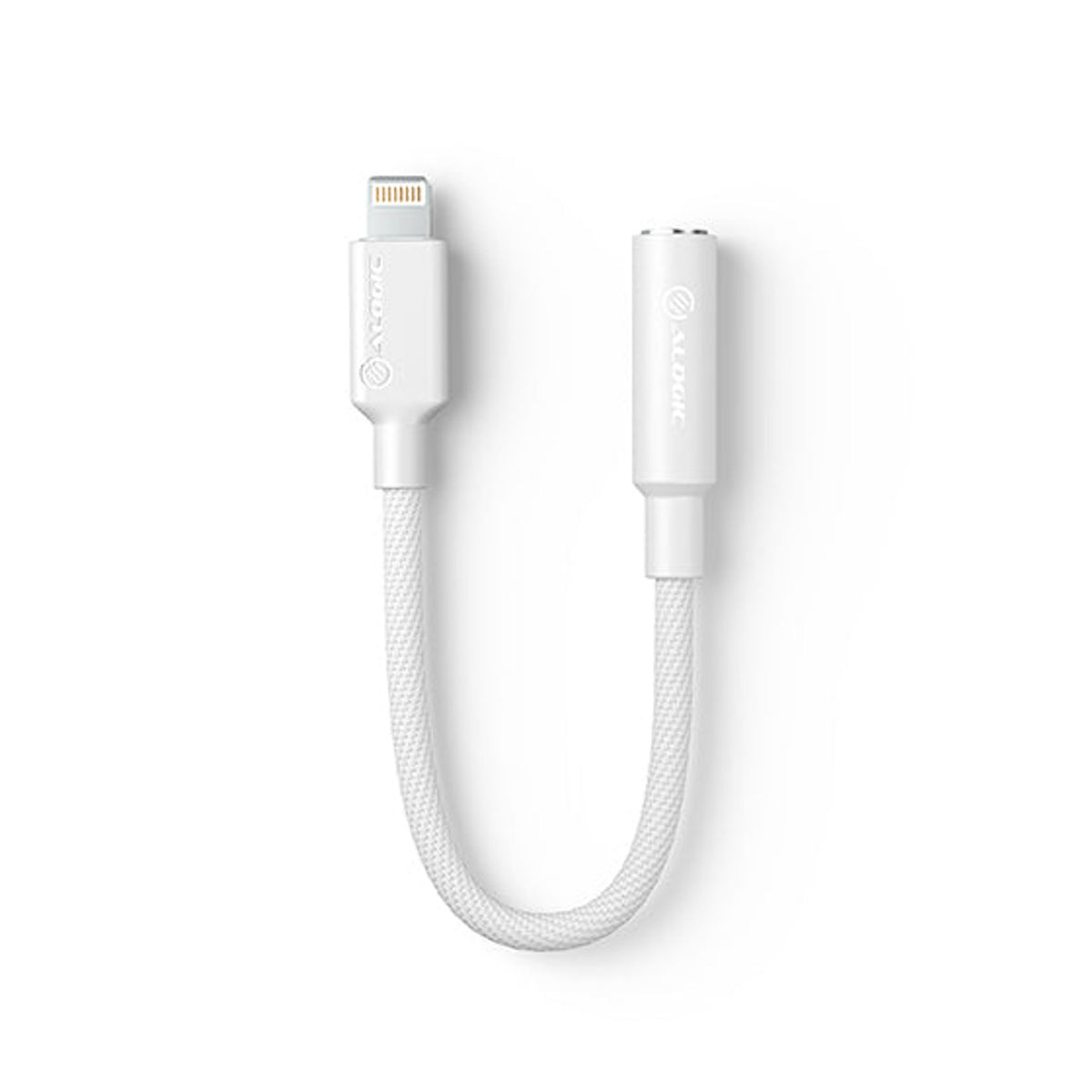 ALOGIC Elements PRO Lightning to 3.5mm Audio Adapter White