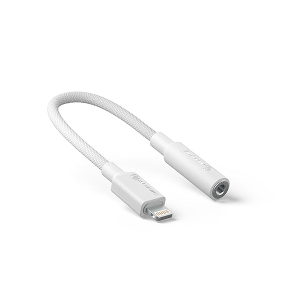 ALOGIC Elements PRO Lightning to 3.5mm Audio Adapter White
