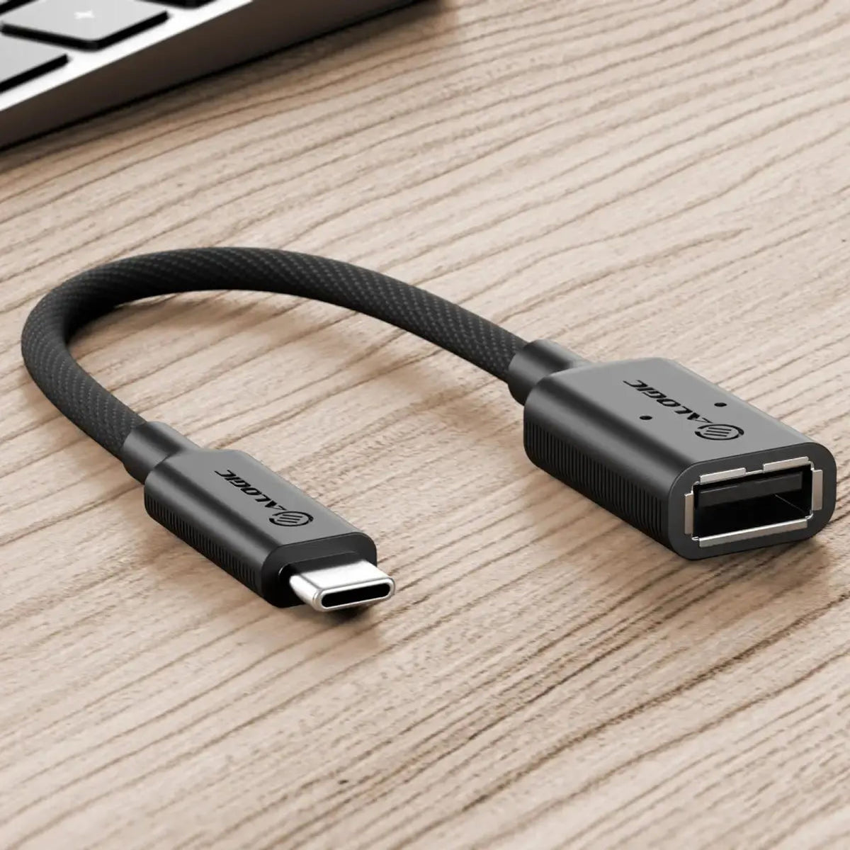 ALOGIC Elements PRO USB-C to USB-A Adapter Black USB 3.1 Gen 1