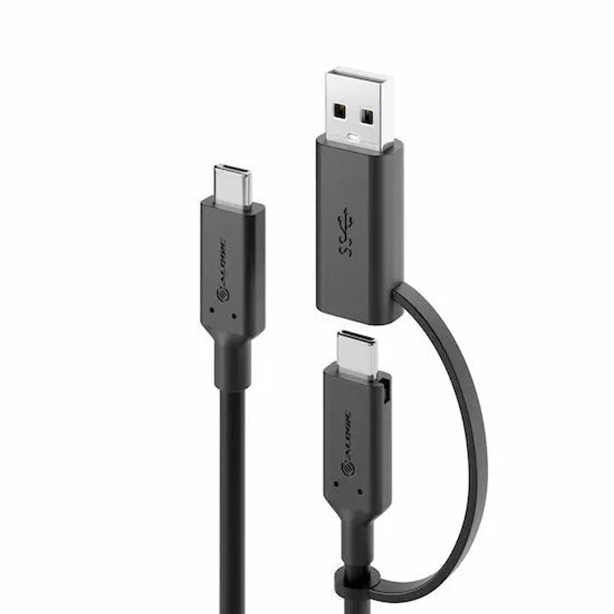ALOGIC Elements Series 1.2m USB-C to USB-C Cable Male-Male 10Gbps