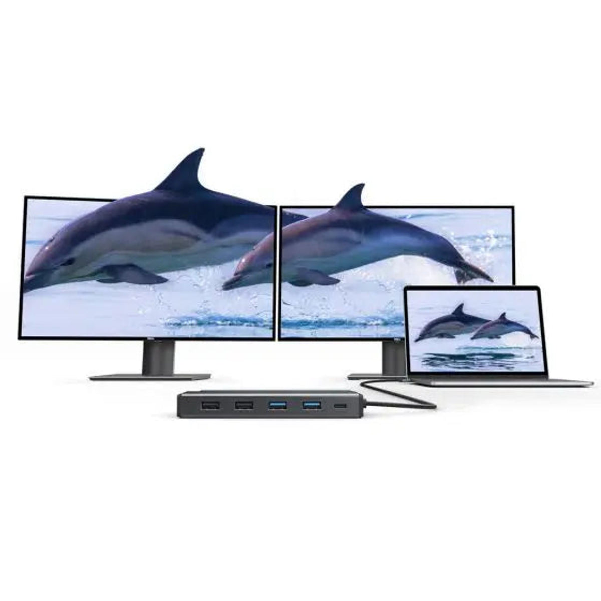 ALOGIC USB-C 12-in-1 Dual Display Mini Dock HDMI VGA