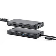ALOGIC USB-C 12-in-1 Dual Display Mini Dock HDMI VGA