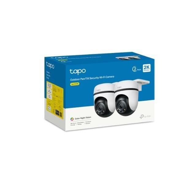 ((AMAZON ONLY)) TP-LINK Tapo C510W (2 pack) Outdoor Pan/Tilt Security WiFi Ca...