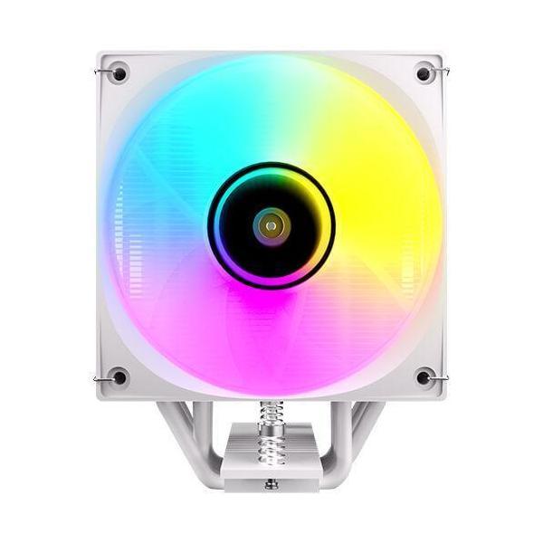 Antec F600 ARGB White CPU Air Cooler 6 Heat Pipes 120mm PWM Fan 220W TDP Intel