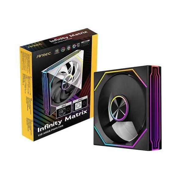 Antec IM 120 ARGB Black 120mm PWM Fan 800–1800RPM 46.43CFM